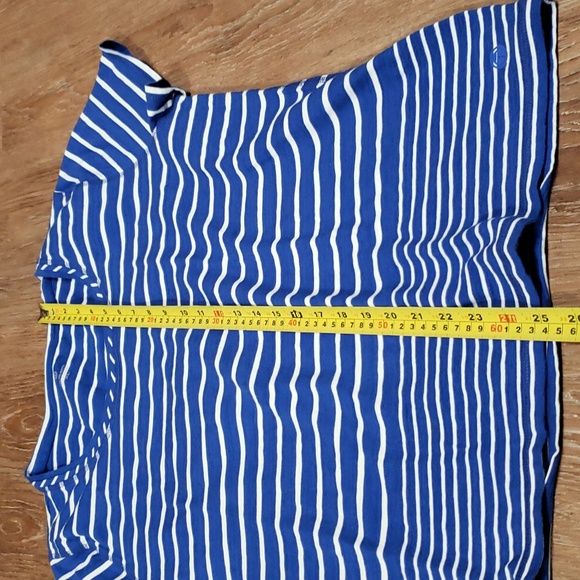 (XL) T by Talbots Striped Classic Nautical Lightweight Casual Loose Fit Comfy - Picture 4 of 8